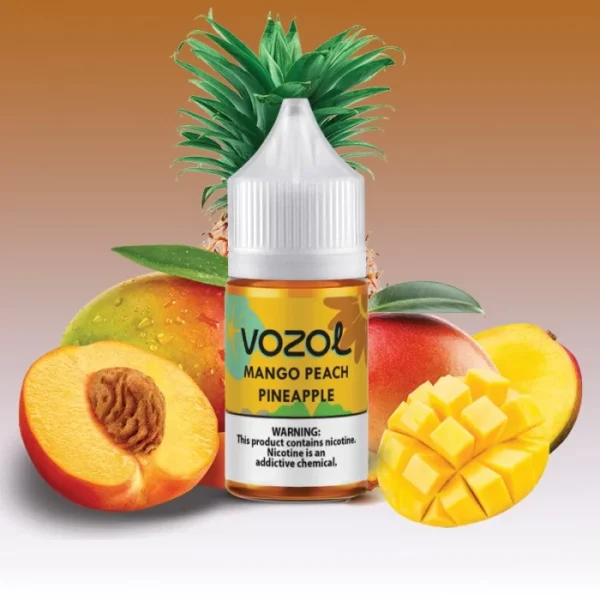 Şeftali Ananas Mango Vozol 6000 Vozol 10000 Keyfi Duman Likit Salt 30
