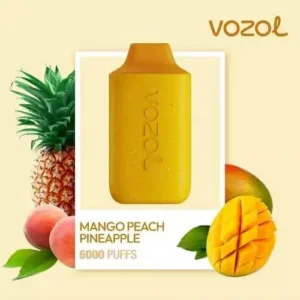 Vozol, 6000, Elektronik, Sigara, Mango Peach Pineapple, Şeftali, Ananas
